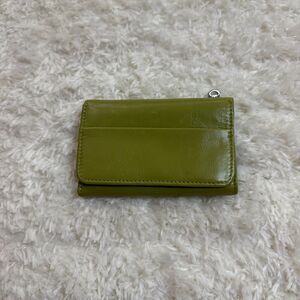 Hobo Green Tri-Fold Wallet